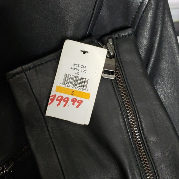 💥NEW💥 Men's Small Black Soft Leather Jacket - Picture 6 of 14